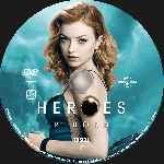 cartula cd de Heroes Reborn - Temporada 01 - Disco 02 - Custom