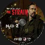 cartula cd de The Strain - Temporada 01 - Disco 02 - Custom - V2