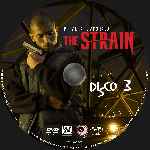 carátula cd de The Strain - Temporada 01 - Disco 03 - Custom - V2
