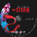 carátula cd de The Strain - Temporada 02 - Disco 03 - Custom