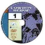 carátula cd de Cowboy Bebop - Volumen 01 - Dvd Manga