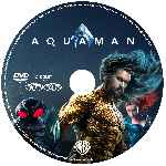 carátula cd de Aquaman - 2018 - Custom - V4