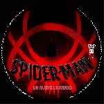 carátula cd de Spider-man - Un Nuevo Universo - Custom - V2