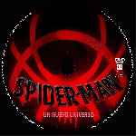 carátula cd de Spider-man - Un Nuevo Universo - Custom - V02