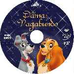 cartula cd de La Dama Y El Vagabundo - Clasicos Disney - Custom - V4