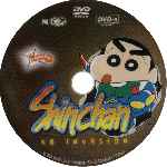 cartula cd de Shin Chan - La Invasion - Custom - V3