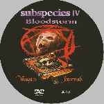 carátula cd de Subspecies Iv - Bloodstorm - Custom