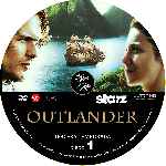carátula cd de Outlander - Temporada 03 - Disco 01 - Custom - V2