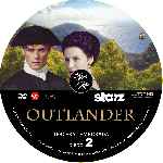 carátula cd de Outlander - Temporada 03 - Disco 02 - Custom - V2