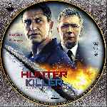 cartula cd de Hunter Killer - Caza En Las Profundidades - Custom