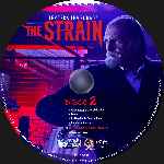 carátula cd de The Strain - Temporada 03 - Disco 02 - Custom
