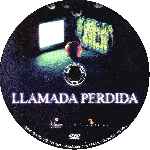 cartula cd de Llamada Perdida - 2003