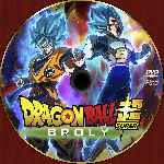carátula cd de Dragon Ball Super - Broly - Custom