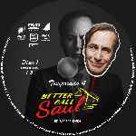 carátula cd de Better Call Saul - Temporada 04 - Disco 01 - Custom