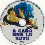 carátula cd de A Cada Uno Lo Suyo - Cult Movies Gold