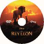 carátula cd de El Rey Leon - 2019 - Custom - V2