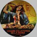 carátula cd de Sangre En La Tumba De La Momia - Custom