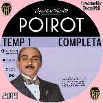 cartula cd de Agatha Christie - Poirot - Temporada 01 - Custom - V2
