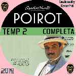 carátula cd de Agatha Christie - Poirot - Temporada 02 - Custom - V2