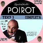carátula cd de Agatha Christie - Poirot - Temporada 03 - Custom