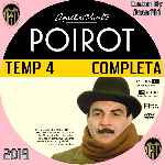 carátula cd de Agatha Christie - Poirot - Temporada 04 - Custom
