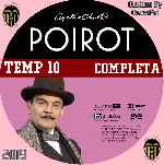 carátula cd de Agatha Christie - Poirot - Temporada 10 - Custom