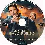 cartula cd de Agente Bajo Fuego - Custom