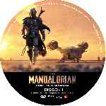 cartula cd de The Mandalorian - Temporada 01 - Disco 01 - Custom