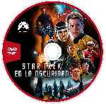 carátula cd de Star Trek - En La Oscuridad - Custom - V16