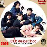 cartula cd de El Club De Los Cinco - Custom - V2