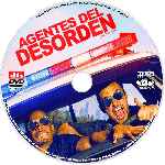 cartula cd de Agentes Del Desorden - Custom - V2