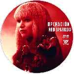 cartula cd de Operacion Red Sparrow - Custom - V3