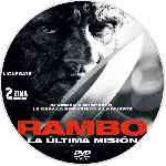 carátula cd de Rambo - La Ultima Mision - Custom