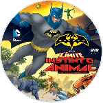 carátula cd de Batman Sin Limite - Instinto Animal - Custom - V2