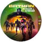 carátula cd de Batman - Ataque A Arkham - Custom