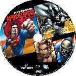carátula cd de Superman-batman - Apocalipsis - Custom - V4