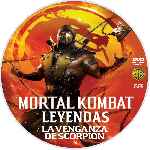 carátula cd de Mortal Kombat Leyendas - La Venganza De Scorpion - Custom