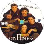 cartula cd de Con Honores - Custom
