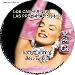 carátula cd de Los Caballeros Las Prefieren Rubias - Custom