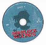 cartula cd de  Sherlock Holmes - Serie Animada Completa - Disco 01