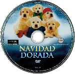 carátula cd de Navidad Dorada - Custom