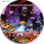carátula cd de Naruto La Pelicula 1 - Al Rescate De La Princesa De Nieve - Custom