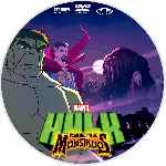 carátula cd de Hulk - Donde Habitan Los Monstruos - Custom