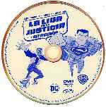 cartula cd de La Liga De La Justicia En Accion - Temporada 01 - Parte 01 - Superpoderes Unidos