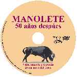 carátula cd de Manolete - 50 Anos Despues - Custom