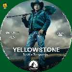 cartula cd de Yellowstone - Temporada 03 - Custom - V2