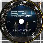 carátula cd de Stargate Universe - Temporada 01 - Disco 02 - Custom