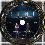 carátula cd de Stargate Universe - Temporada 01 - Disco 01 - Custom - V2