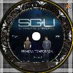 carátula cd de Stargate Universe - Temporada 01 - Disco 03 - Custom