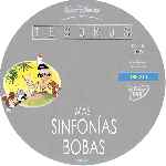 carátula cd de Tesoros Disney  - Mas Sinfonias Bobas - Disco 01 - Custom